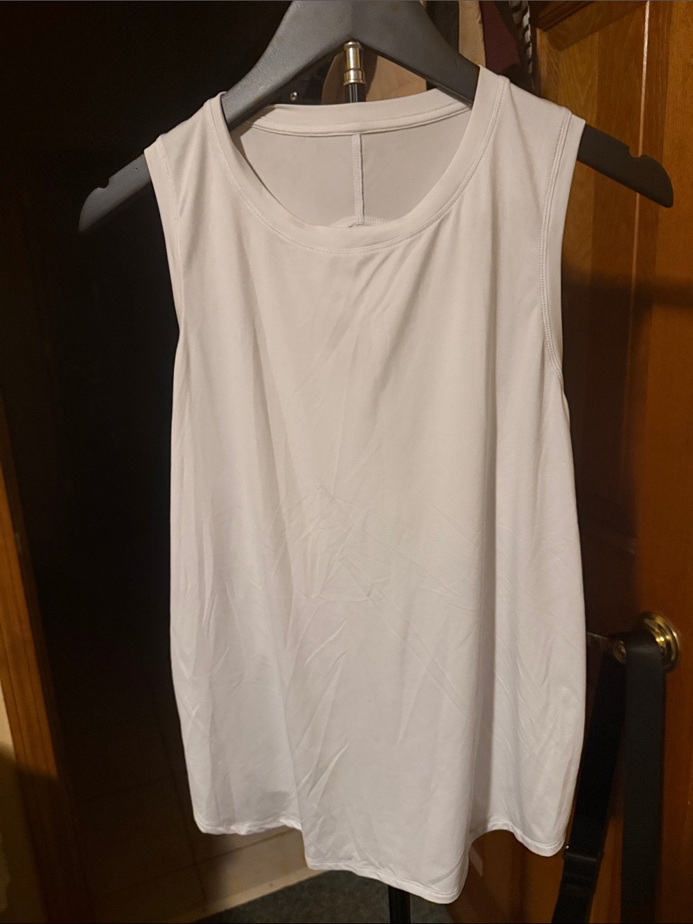 CRZ YOGA White Sleeveless Tank Top for Women